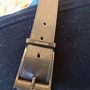 Burberry check reversible black/grey print  Belt